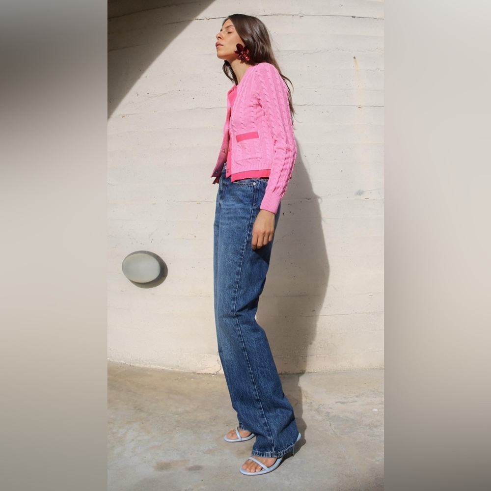 Zara High-Waisted Jeans Straight Leg Jeans Z1975 Size 2.